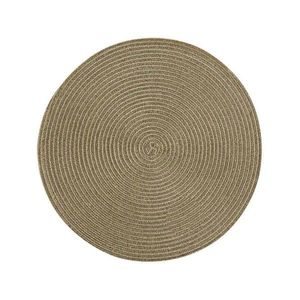 Suport pentru farfurie Altom Straw gold, diametru 38 cm, set de 4 buc., auriu imagine