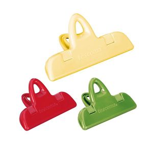 Clips pentru pungi Tescoma PRESTO de 7 și 11 cm, 2 + 1 buc. imagine