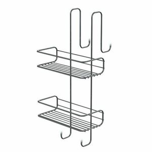 Raft suspendabil de duș cromat GEDY 2485 Chrom, 24 x 49 x 22 cm, argintiu imagine