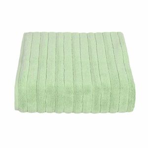 Prosop baie micro bumbac DELUXE verde, 70 x 140 cm, verde, 70 x 140 cm imagine