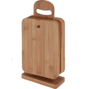 EH Set placă de tăiat în suport Bamboo , 33 x 15 x7 cm imagine