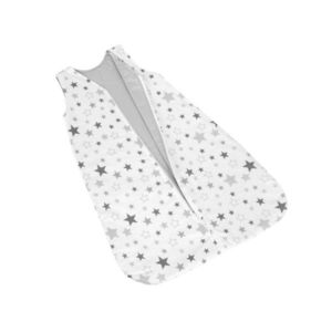 Sac de dormit pentru copii Bellatex Stars gri , 50x 75 cm imagine