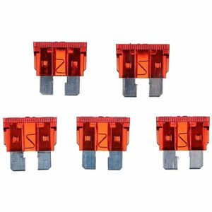 Set de siguranțe auto Sixtol MECHANIC FUSE SET 10A, 100 buc. imagine