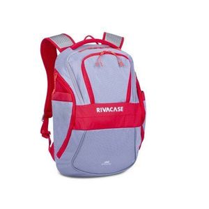 Rucsac sport pentru laptop 15, 6" Riva Case 5225, gri-roșu, 20 l imagine