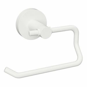 Suport hârtie igienică Sapho XR704W X-Round White, fără capac, alb imagine