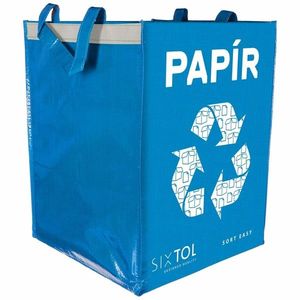 Sixtol Sac pentru deșeuri sortate SORT EASY PAPER, 36 l imagine