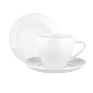 Set de cafea cu 18 piese MariaPaula Moderna White imagine