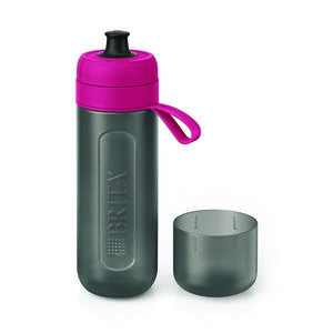 Sticlă de apă cu filtru Brita Fill & Go Active0, 6 l, roz imagine