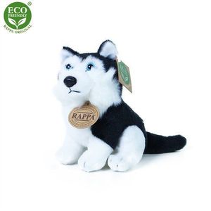 Câine Husky Rappa, din pluș, 16 cm imagine