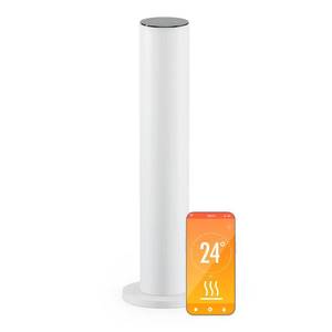 Blumfeldt Încălzitor radiant cu infraroșu SmartFlow Tower, 700 W, Distribuția căldurii 360°, Control WLAN imagine