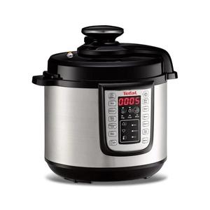 Oală electrică multifuncțională sub presiune ALL IN ONE POT 1100W/230V crom/negru Tefal imagine