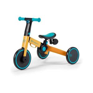 Tricicletă pentru copii 3v1 4TRIKE galbenă/turcoaz KINDERKRAFT imagine