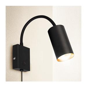 Lampă flexibilă de perete Brilagi SELE 1xGU10/30W/230V negru/auriu imagine