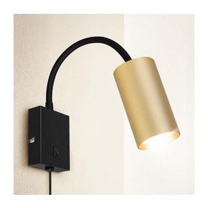 Lampă flexibilă de perete Brilagi SELE 1xGU10/30W/230V negru/auriu imagine