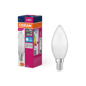 Bec LED Osram VALUE B40 E14/4, 9W/230V 6500K imagine