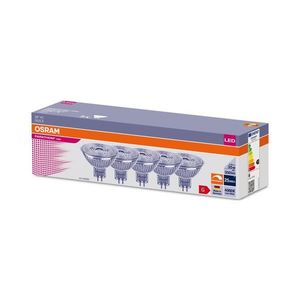 SET 5x bec LED dimabil Osram MR16 GU5, 3/3, 8W/12V 4000K 36° imagine