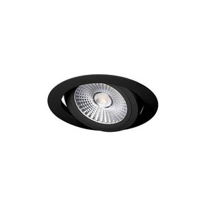 Corp de iluminat LED încastrat LED/6W/230V 3000K d. 8, 5 cm negru imagine