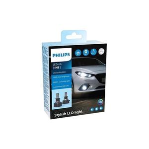 SET 2x bec LED auto Philips 11336U3022X2 Ultinon Pro3022 H3 PK22s/20W/12/24V imagine