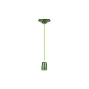 Cablu de alimentare 1xE27/60W/230V verde imagine