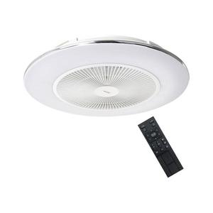 Plafonieră LED dimabilă cu lator Brilagi AURA LED/38W/230V alb + telecomandă imagine