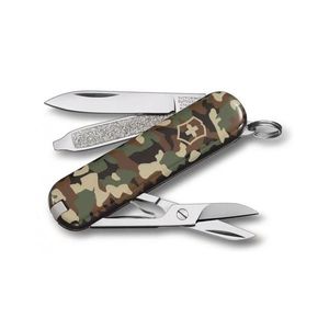 Briceag multifuncțional Victorinox CLASSIC SD 5, 8 cm/7 funcții camuflaj imagine