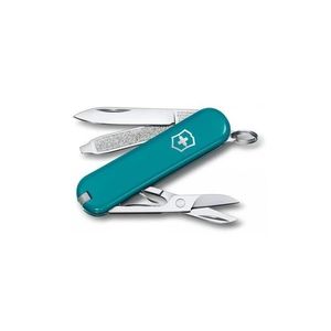 Briceag multifuncțional Victorinox CLASSIC SD 5, 8 cm/7 funcții turcoaz imagine