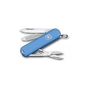 Briceag multifuncțional Victorinox CLASSIC SD 5, 8 cm/7 funcții albastru deschis imagine