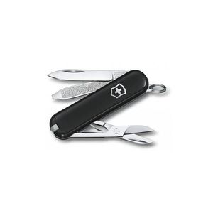 Briceag multifuncțional Victorinox CLASSIC SD 5, 8 cm/7 funcții negru imagine