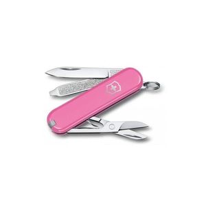 Briceag multifuncțional Victorinox CLASSIC SD 5, 8 cm/7 funcții roz imagine