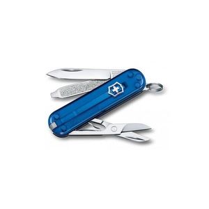 Briceag multifuncțional Victorinox CLASSIC SD 5, 8 cm/7 funcții albastru închis imagine