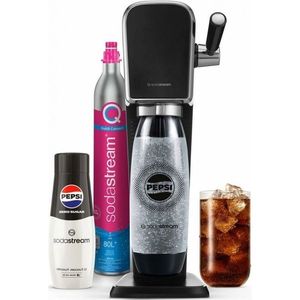 Aparat SodaStream Art Black Pepsi Zero Mpackde apă minerală imagine