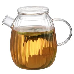 Carafă din sticlă cu capac 4Home StripeHot&Cool, 1 l imagine