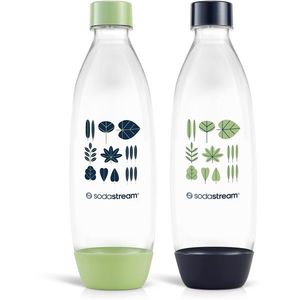 Sticlă Sodastream Fuse Green/Blue 2x 1l, lavabilă în mașina de spălat vase imagine