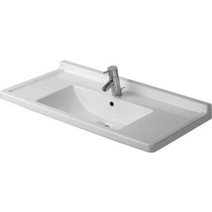 Lavoar Duravit Starck 3 85x48.5cm montare pe mobilier imagine