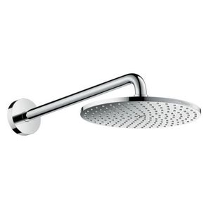 Palarie de dus Hansgrohe Raindance S 240 cu 1jet PowderRain si brat de perete 39cm imagine