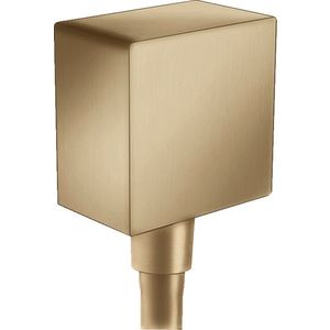 Accesoriu Hansgrohe FixFit Square bronz periat imagine