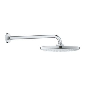 Palarie de dus Grohe Tempesta 250 1 jet cu brat de dus 38cm de perete 9.5 l/min crom imagine