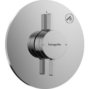 Baterie dus Hansgrohe DuoTurn S cu montaj incastrat necesita corp ingropat crom imagine