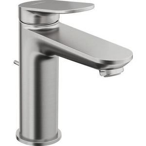 Baterie lavoar Duravit Wave M ventil pop-up inox periat imagine