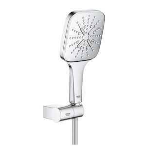 Para de dus Grohe RainShower SmartActive 130 Cube cu 3 jeturi crom imagine