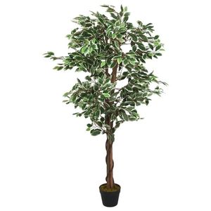 vidaXL Arbore ficus artificial 1008 de frunze 180 cm verde imagine