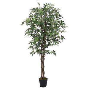 vidaXL Arbore de arțar artificial 224 de frunze 80 cm verde imagine