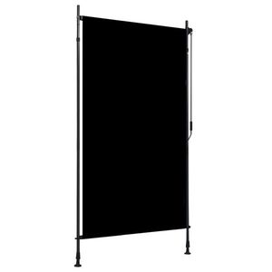 vidaXL Jaluzea tip rulou de exterior, antracit, 120 x 270 cm imagine