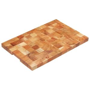 vidaXL Placă de tocat, 60 x 40 x 3, 8 cm, lemn masiv de acacia imagine