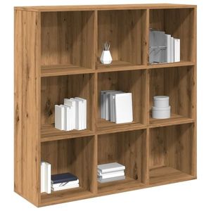 vidaXL Bibliotecă, stejar artizanal, 98x29x97, 5 cm imagine