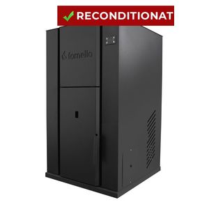 PRODUS FOLOSIT SI RECONDITIONAT IN PERFECTA STARE DE FUNCTIONARE !!! Centrala monobloc pe peleti Fornello Pellet King 35 kw complet echipata pentru incalzire, pompa , vas de expansiune , supapa de siguranta, automatizare , tiraj imagine