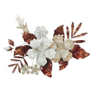 Decoratiune de perete Bouquet, Mauro Ferretti, 83x55 cm, fier, multicolor imagine