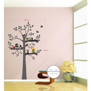 Raft de prete cu sticker Tree, Mauro Ferretti, 90x150 cm, plastic imagine