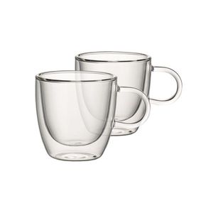 Set 2 cesti cu perete dublu, Villeroy & Boch, Artesano Hot Beverages S, 100 ml, sticla borosilicata imagine