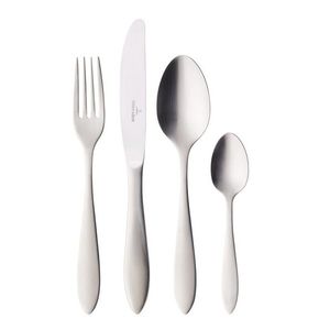 Set tacamuri 24 piese, Villeroy & Boch, Arthur Cutlery Brushed, inox 18/10 periat imagine